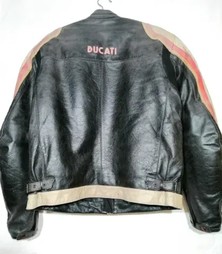 Antigua chaqueta de cuero Ducati Talla XL Hombre