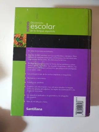 NUEVO DICCIONARIO ESCOLAR DE LA LENGUA ESPAÑOLA...