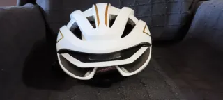 Casco Ciclismo HJC Blanco Dorado