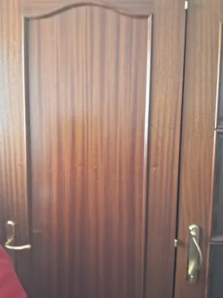 Puertas interiores de sapelly con cristal