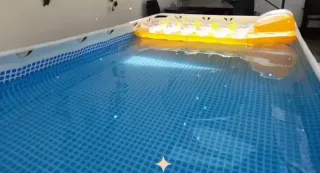 Piscina desmontable rectangular