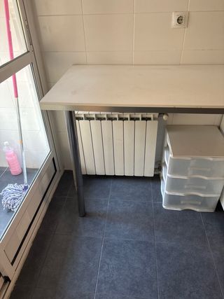 Mueble cocina almacenaje con tablero mesa