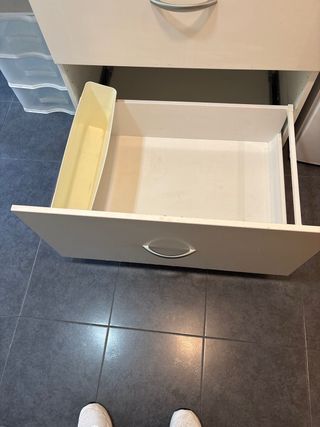 Mueble cocina almacenaje con tablero mesa