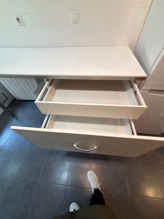 Mueble cocina almacenaje con tablero mesa