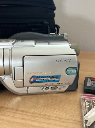 Cámara Vídeo Sony Handycam DVD RW