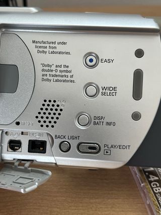 Cámara Vídeo Sony Handycam DVD RW