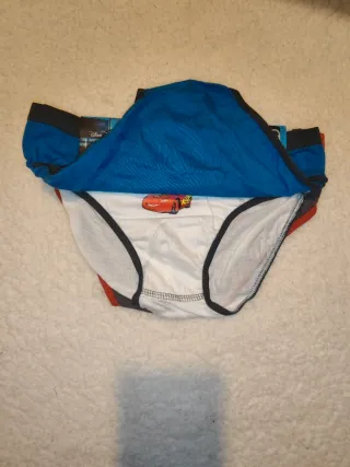 Slip 3 pezzi Disney Cars tg 122/128