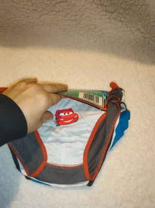 Slip 3 pezzi Disney Cars tg 122/128