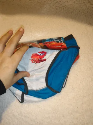 Slip 3 pezzi Disney Cars tg 122/128