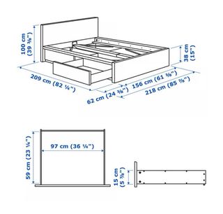 URGE! Estructura Cama Malm IKEA 140x200