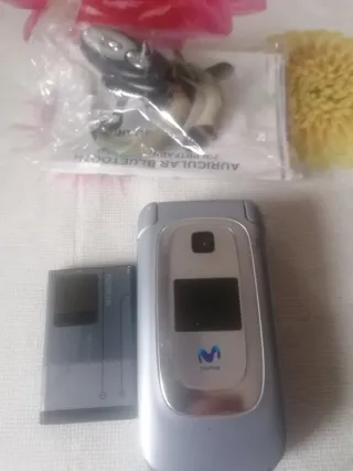 Móvil Nokia Flip Negro/Plateado