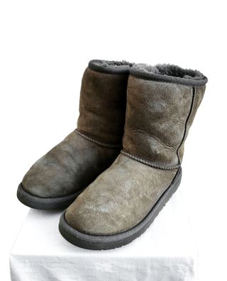 UGG Classic Grey Australia Winter Kids Sheepskin