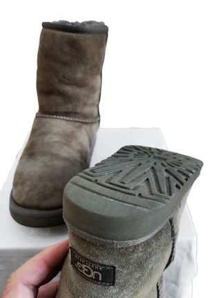 UGG Classic Grey Australia Winter Kids Sheepskin
