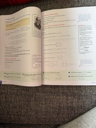 Libro de Matemáticas de 2 bachillerato en catalan