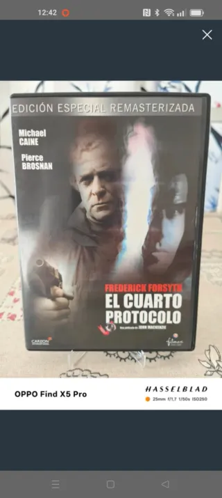 DVD El Cuarto Protocolo Edición Especial Remasteri