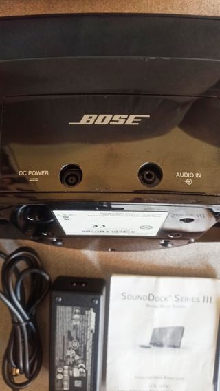 Altavoz Bose SoundDock Serie III