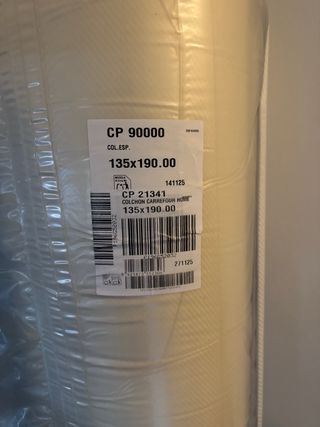 Colchón Carrefour Home 135x190 (sin estrenar)