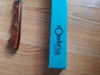 Cuchillo jabonera de 37 cm Romfersa Madera y Meta