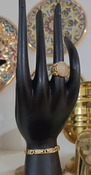 Anillo Baño 14k Talla 7