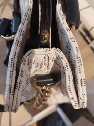 Bolso Michael Kors Blanco y Negro