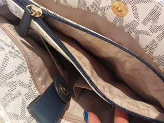 Bolso Michael Kors Blanco y Negro