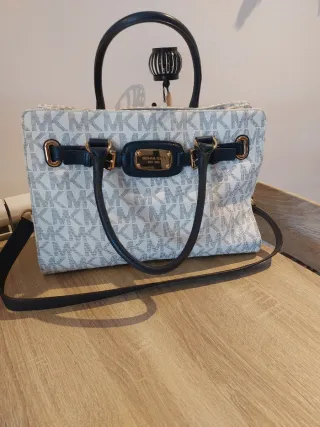 Bolso Michael Kors Blanco y Negro