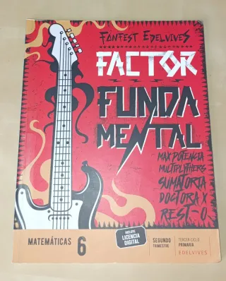 Proyecto: FanFest. Matemáticas 6. Trimestres [L...