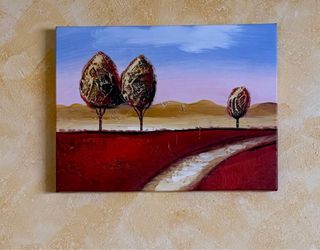 Quadri astratti paesaggi