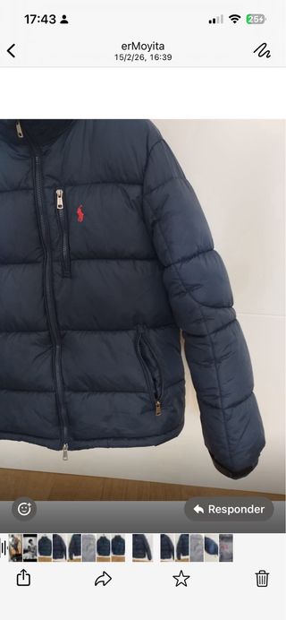 Abrigo Polo Ralph Lauren Azul