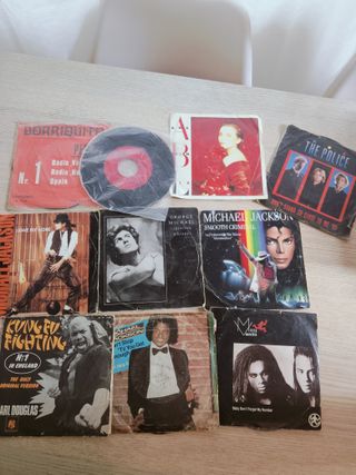 Vinilos 7 Pop Rock Internacional y Nacional