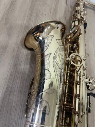 Saxofón Alto Selmer S80 con Tudel Chapado en Oro