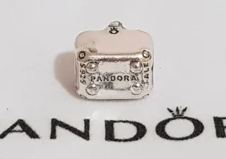 Charm Pandora Maleta Rosa Amor Viajes