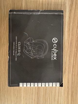 Sillita Cybex Platinum Cloud Q