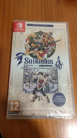 Suikoden I & II HD Remaster Switch Precintado