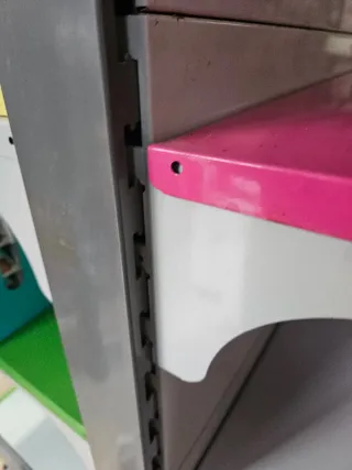 Estantería metálica grande. Isla. Me costó 600e