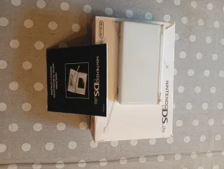 Nintendo DS Lite Blanca + Manuales+ Caja. LEER
