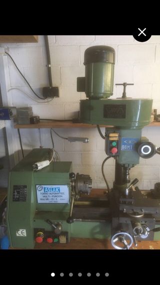 OFERTA CONJUNTO: Torno, tig, afilador y taladro.