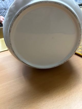 Vaso Facciolini Ceramica Decorato