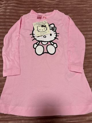 Pijama Hello Kitty manga larga Oysho Talla 12 a 18
