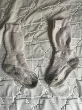 Calcetines de nieve blancos