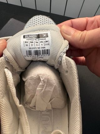 Bambas Munich Plataforma Rosa y Plata