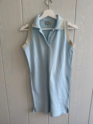 Vestido Polo Dai Blue Talla S