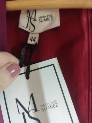 Vestido Fiesta María José Suárez Rojo/Morado