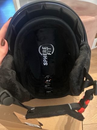 Casco de esquí HEAD negro, talla XS-S