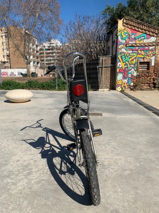 Bicicleta BH Bicicross Plata.