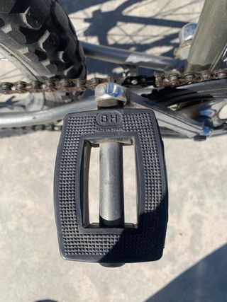 Bicicleta BH Bicicross Plata.