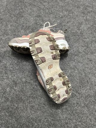 Zapatillas Skechers Gris y Rosa