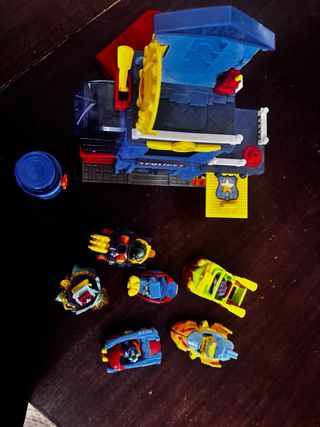 Superzings Set de Juego Policía y Vehículos