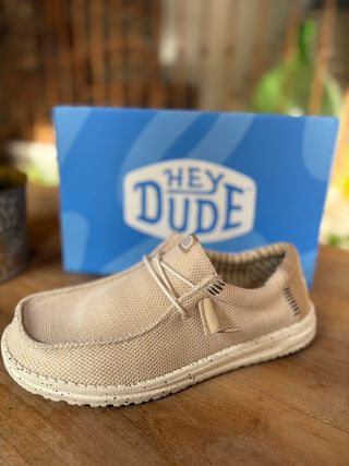 Scarpe uomo Hey Dude panna