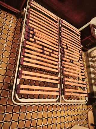 Somier articulado madera y metal